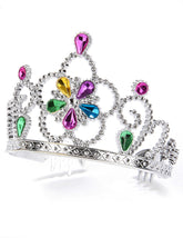 Diadème princesse serti multicolore adulte et enfant